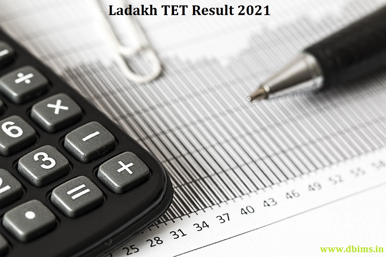 Ladakh TET Result 2021