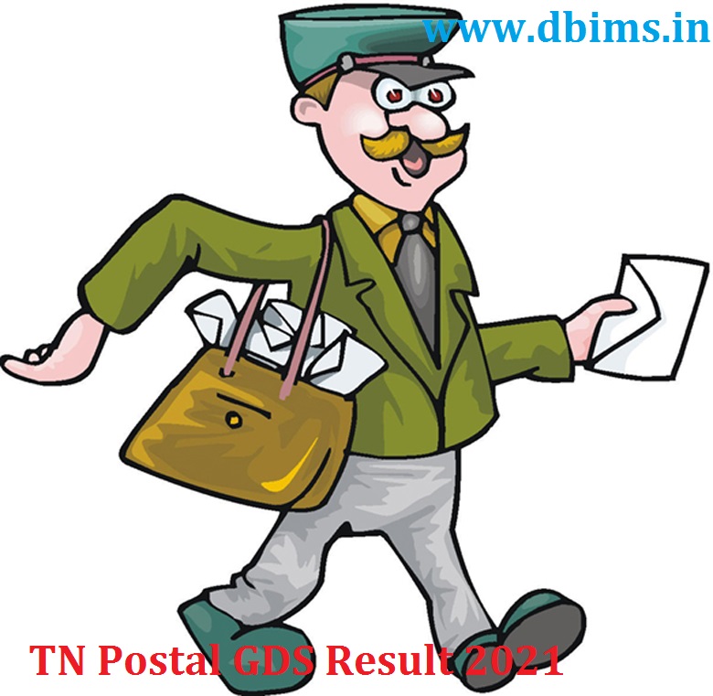 TN Postal GDS Result 2021 