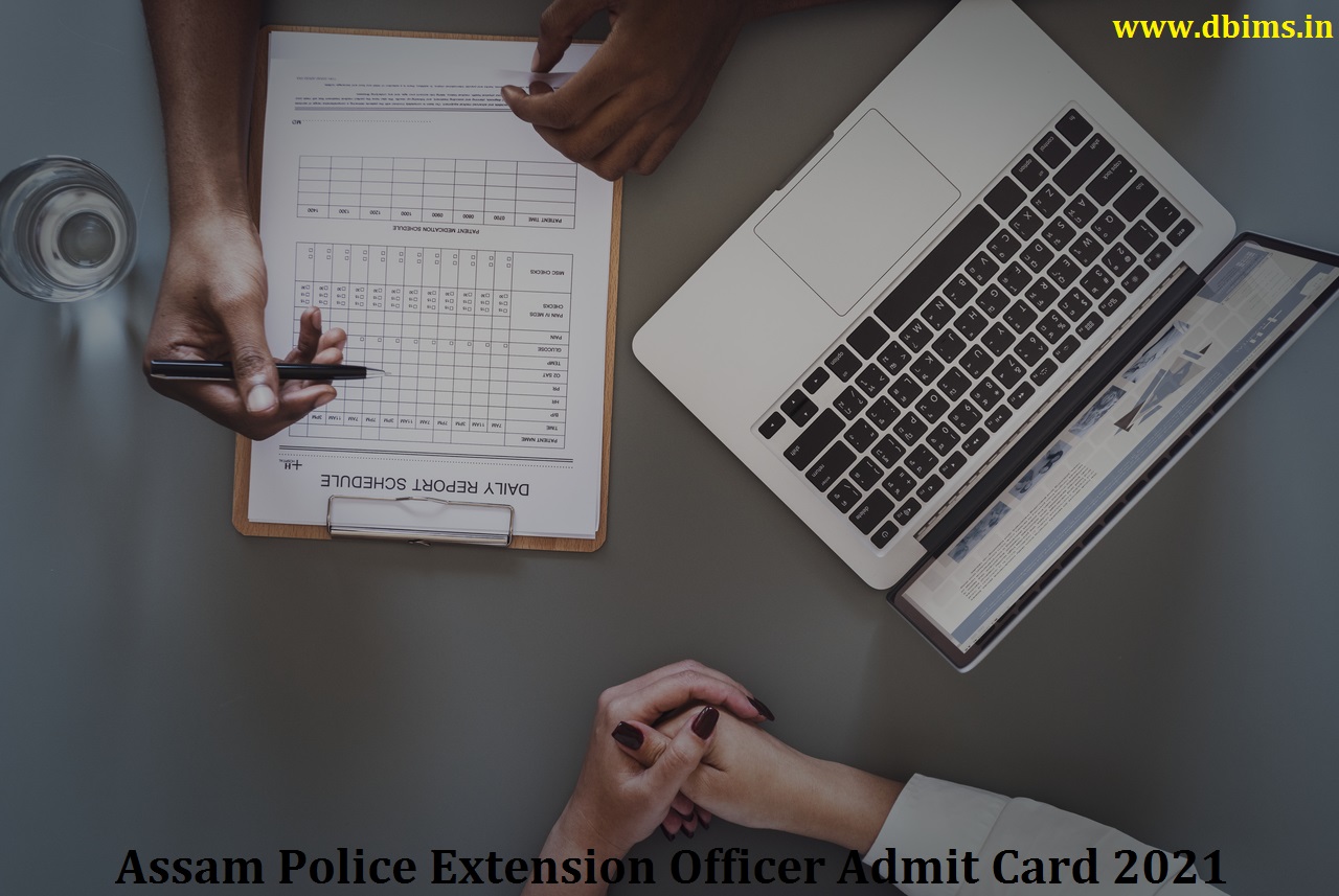 Assam Police Extension Officer Admit Card 2021