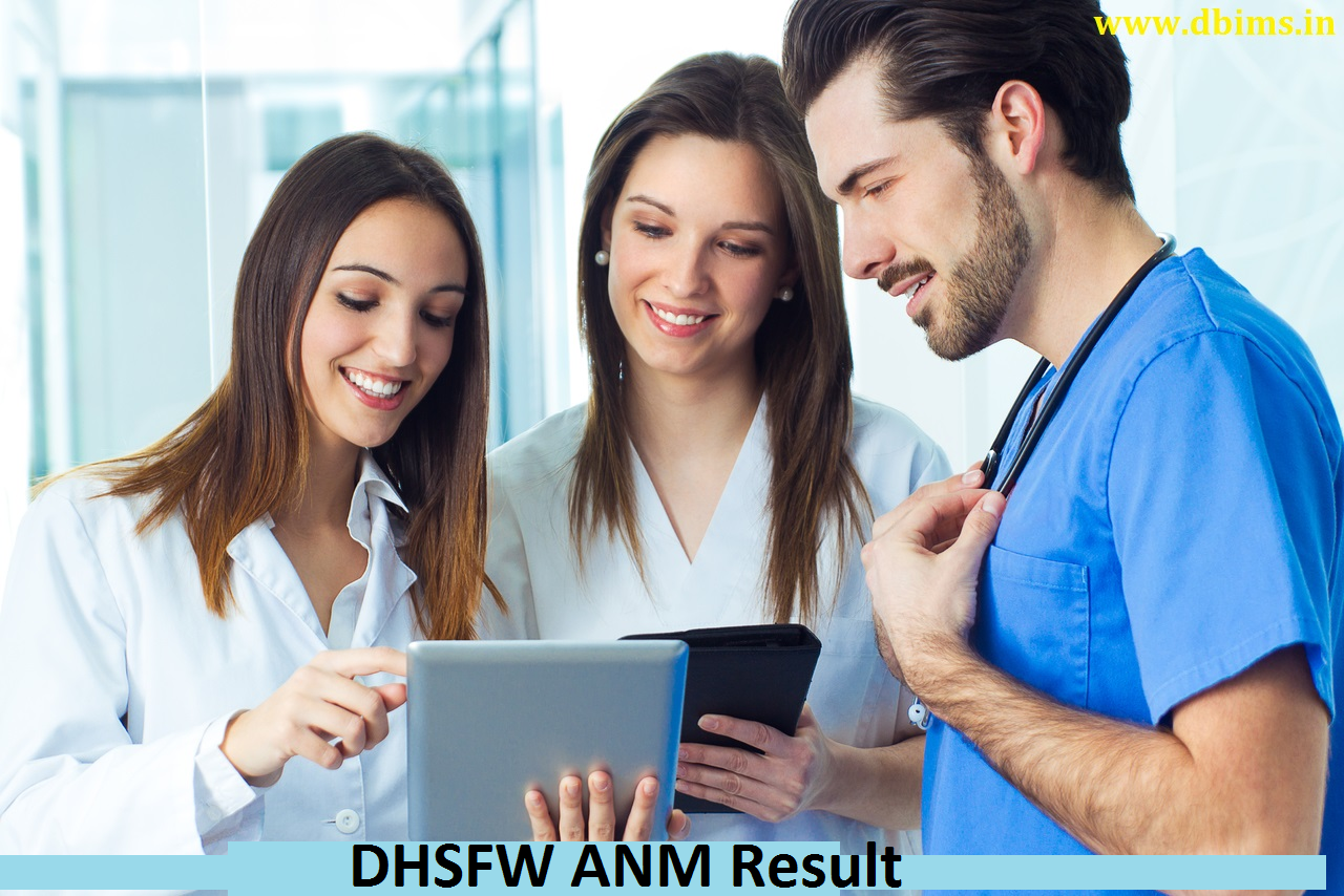 DHSFW ANM Result