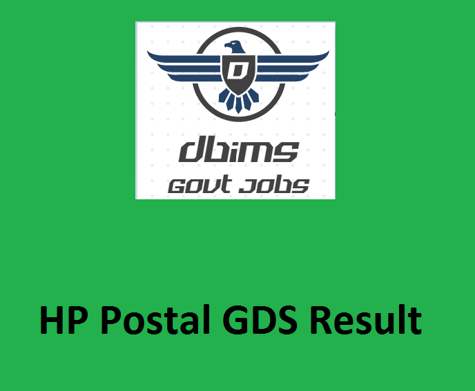 HP Postal GDS Result