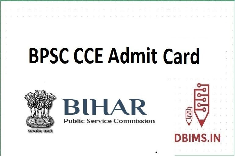 BPSC CCE Admit Card