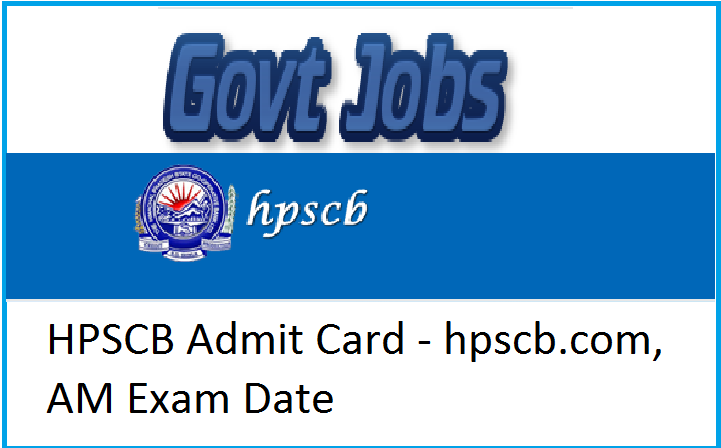 HPSCB Admit Card