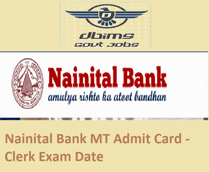 Nainital Bank MT Admit Card