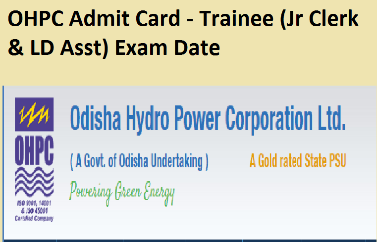OHPC Admit Card