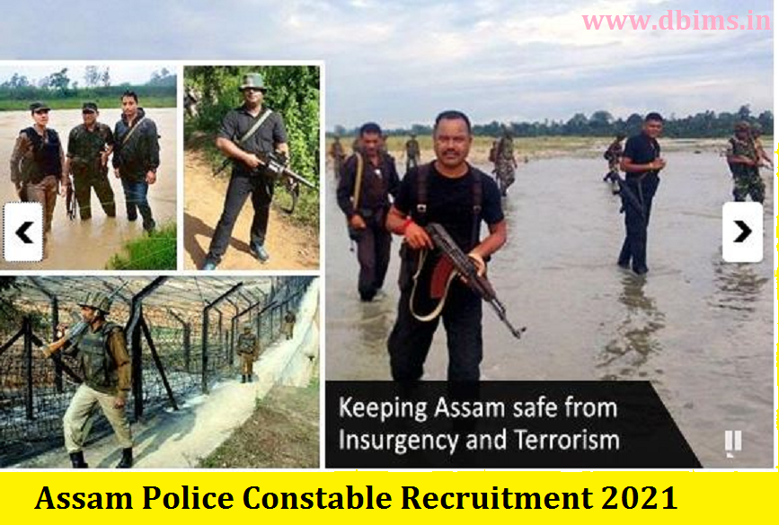 Assam Police Constable Recruitment 2021