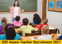 DEE Assam Teacher Recruitment