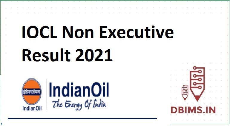 IOCL Non Executive Result 2021