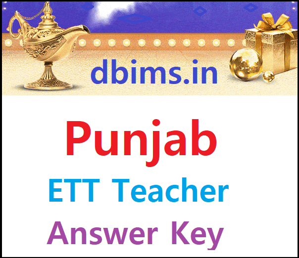 Punjab ETT Teacher Answer Key 2024 – PERB ETT Solution Key