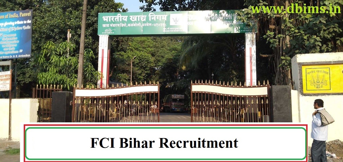 FCI Bihar Recruitment 2024 – Apply Online 4000+ Jobs