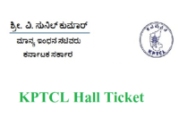 KPTCL Hall Ticket