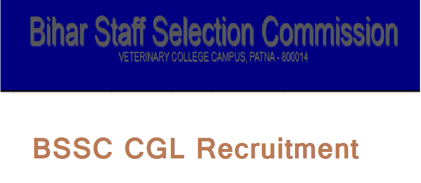 BSSC CGL Recruitment