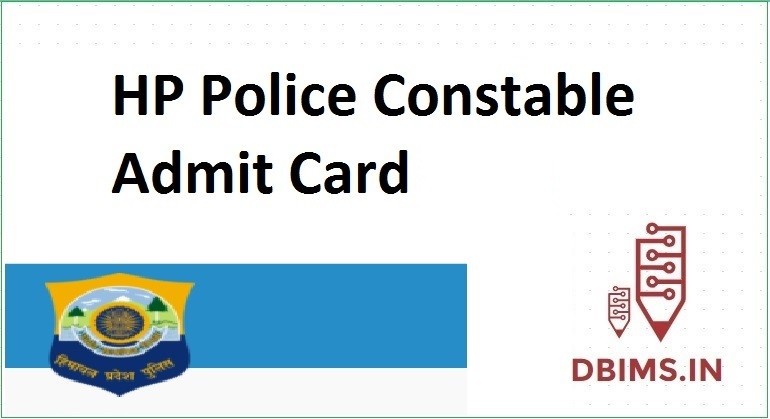 HP Police Constable Admit Card