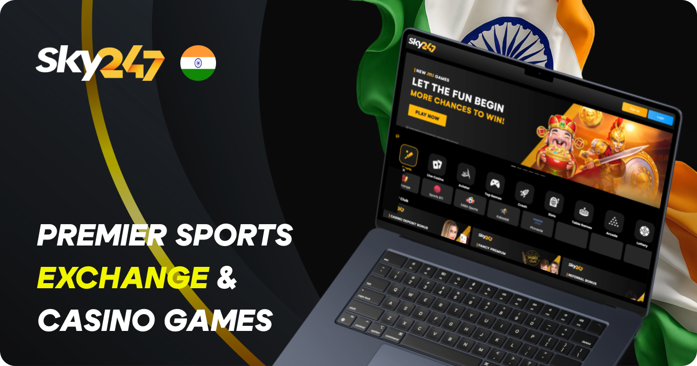 SKY247 India - Premier Sports Exchange and Casino Games